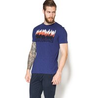 T-shirt, koszulka męska TIMBERLAND T-SHIRT MULTIGRPH TEE a1h8x485 kolor granatowy