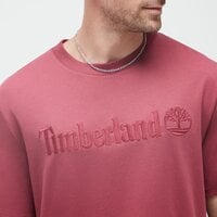 T-shirt, koszulka męska TIMBERLAND T-SHIRT EMBROIDERY TONAL SS TEE tb0a6vpe6001 kolor bordowy