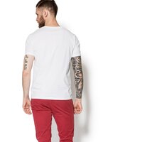 T-shirt, koszulka męska TIMBERLAND T-SHIRT SS VINTG NAUTICA a1s2c100 kolor biały