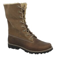 Dziecięce buty zimowe TIMBERLAND 6IN SHEARLING BOOT 18901 kolor brązowy