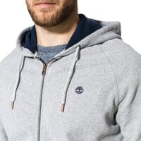 Bluza męska TIMBERLAND BLUZA EXETER RVR FULL ZIP HOD a1r76052 kolor szary