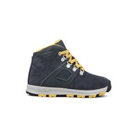 Dziecięce buty zimowe TIMBERLAND GT SCRAMBLE MID LTHR WP a1lzd kolor granatowy