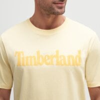 T-shirt, koszulka męska TIMBERLAND T-SHIRT WORDMARK LOGO SHORT SLEEVE TEE tb0a2brna7k1 kolor żółty
