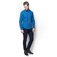 Koszula męska TIMBERLAND KOSZULA LS RATTLE  RVR GINGHAM POP a1alvb08 kolor niebieski