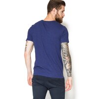 T-shirt, koszulka męska TIMBERLAND T-SHIRT MULTIGRPH TEE a1h8x485 kolor granatowy