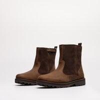 Dziecięce buty zimowe TIMBERLAND COURMA KID WARM LINEDBOOT tb1a28mt2421 kolor brązowy