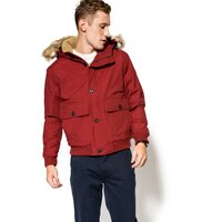 Kurtka zimowa męska TIMBERLAND KURTKA RIDGE SNORKE a1ajdc56 kolor bordowy