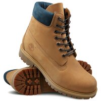 Buty męskie casual TIMBERLAND PREMIUM 6 INCH BOOT  ca1lts kolor beżowy
