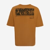 T-shirt, koszulka męska TIMBERLAND T-SHIRT ARCHIVE BOOT TEE tb0a5m8reh21 kolor brązowy