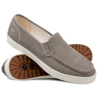 Buty żeglarskie męskie TIMBERLAND NEWPORT BAY CANVAS MT SLIPON MTSLIPON a155v kolor szary