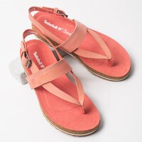 Sandały damskie TIMBERLAND MALIBU WAVES THONG ca1pgk kolor różowy