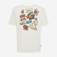 T-shirt, koszulka męska TIMBERLAND T-SHIRT MAGNET BACK GRAPHIC TEE tb0a5mnvcm91 kolor niebieski