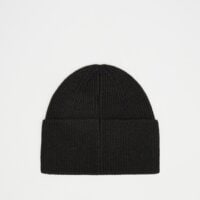 Czapka zimowa damska TIMBERLAND CZAPKA LAYERED PATCH BEANIE tb0a67ra0011 kolor czarny