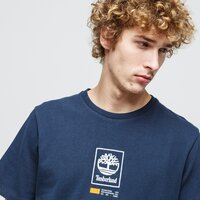 T-shirt, koszulka męska TIMBERLAND T-SHIRT YC SS LOGO PLAY HEAVY TEE tb0a2ahr4331 kolor granatowy
