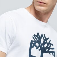 T-shirt, koszulka męska TIMBERLAND T-SHIRT SS KENNEBEC RIVER BRAND TEE TREE tb0a1l6o1001 kolor biały