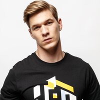 T-shirt, koszulka męska TIMBERLAND T-SHIRT SS GEOMETRIC TEE tb0a1vxt0011 kolor czarny