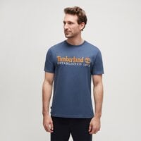 T-shirt, koszulka męska TIMBERLAND T-SHIRT EMBROIDERY LOGO TEE tb0a6se12881 kolor granatowy