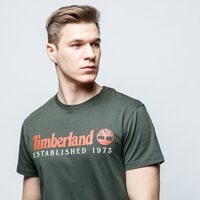 T-shirt, koszulka męska TIMBERLAND T-SHIRT SS SS ESTABLISHED 1973 TEE tb0a1yvgu311 kolor zielony