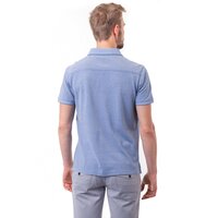 Koszulka polo męska TIMBERLAND POLO SS MILLERS RVR OXFRD 7048j478 kolor niebieski