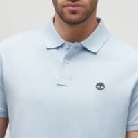 Koszulka polo męska TIMBERLAND POLO MILLERS RIVER PIQUE POLO tb0a6vdp9401 kolor blekitny