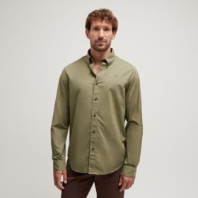 TIMBERLAND KOSZULA LONG SLEEVE STRETCH POPLIN SHIRT