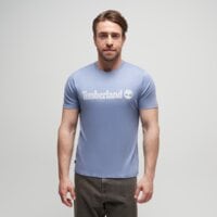 T-shirt, koszulka męska TIMBERLAND T-SHIRT LINEAR LOGO SHORT SLEEVE TEE tb0a5upqb881 kolor niebieski
