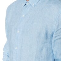Koszula męska TIMBERLAND KOSZULA LS MILL RIVER LINEN SHIRT a1ktei70 kolor niebieski