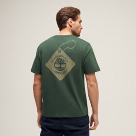 TIMBERLAND T-SHIRT "BADOINK" SS BACK GRAPHIC TEE