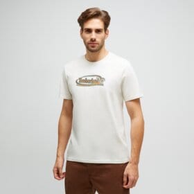 TIMBERLAND T-SHIRT BIG OVAL LOGO TEE VINTAGE