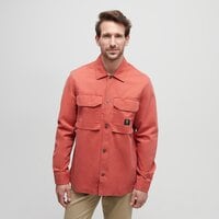 Koszula męska TIMBERLAND KOSZULA WASHED HEAVY TWILL SHIRT tb0a5tqbeg61 kolor czerwony