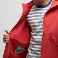 Kurtka przejściowa męska (wiosenna i jesienna) TIMBERLAND KURTKA WATERPROOF SHELL tb0a68cbn961 kolor czerwony