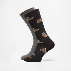 TIMBERLAND SKARPETY 2PP BOOT PRINT CREW