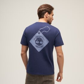 TIMBERLAND T-SHIRT "BADOINK" SS BACK GRAPHIC TEE