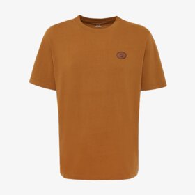 TIMBERLAND T-SHIRT LEATHER BADGE HW SS TEE