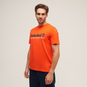 TIMBERLAND T-SHIRT ESTABLISHED 1973 SS EMBROIDERED