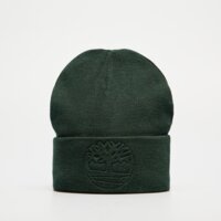 Czapka zimowa damska TIMBERLAND CZAPKA EMBOSSED TREE BEANIE tb0a67ueea11 kolor zielony