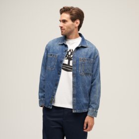 TIMBERLAND KOSZULA DENIM POCKET SHIRT