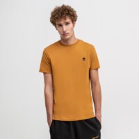 T-shirt, koszulka męska TIMBERLAND T-SHIRT TFO SS LEFT CHEST LOGO JERSEY CREW TEE tb0a2br3p471 kolor musztardowy