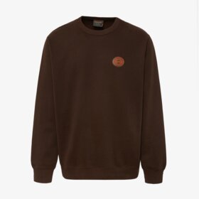 TIMBERLAND BLUZA LEATHER PATCH LB CREW SWEATSHIRT