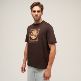 TIMBERLAND T-SHIRT STACK LOGO GRAPHIC SS TEE