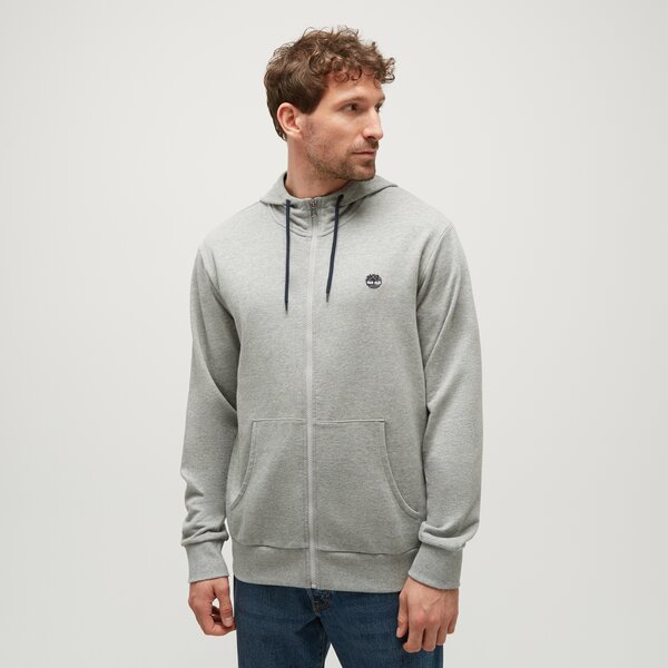  TIMBERLAND BLUZA ROZPINANA Z KAPTUREM TFO CHEST LOGO FULLZIP TB0A277W0521