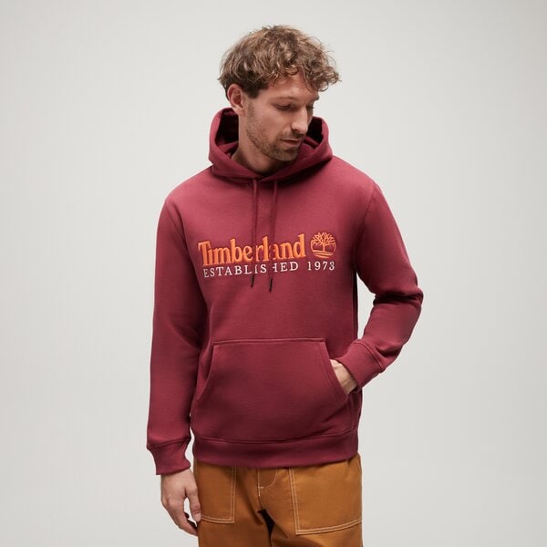  TIMBERLAND BLUZA Z KAPTUREM EMBROIDERY LOGO BRUSH BACK HOODI TB0A5NR26001